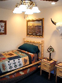 The famous Montana painter would ride his horse the 300 miles to sleep here.