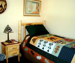 Long twin beds fit the tall guys too.