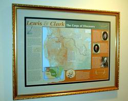 Retrace the wonder of the Lewis and Clark expedition right in the room.
