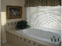 Lay back and soak in this wonderful jet tub.